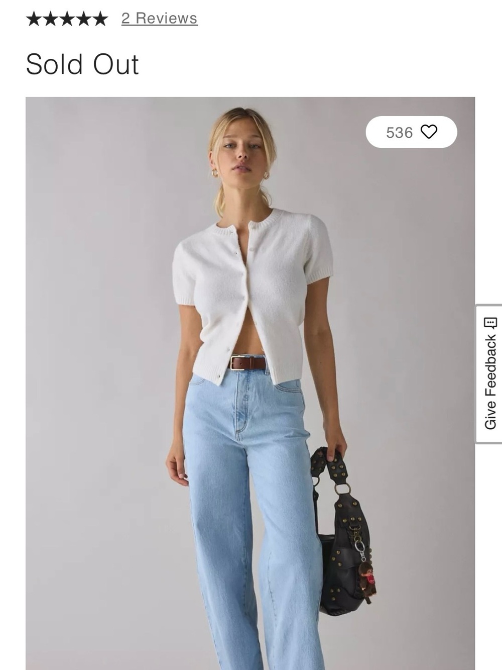 Abrand Courtney 94 High and Wide Leg Jeans in Light Blue